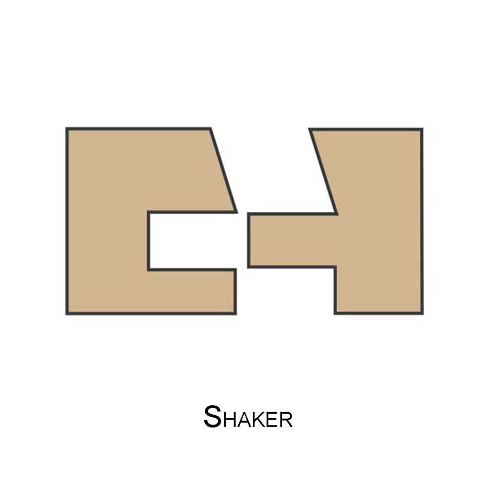 Shaker Stacked Rail & Stile (I)