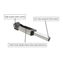 5/8" Tenon Cutter,HEX Sh. (I) C