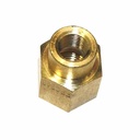 1/8" FPT x 1/4" FPT Brass Female Coupling Reducer - Six Display Pack - W02