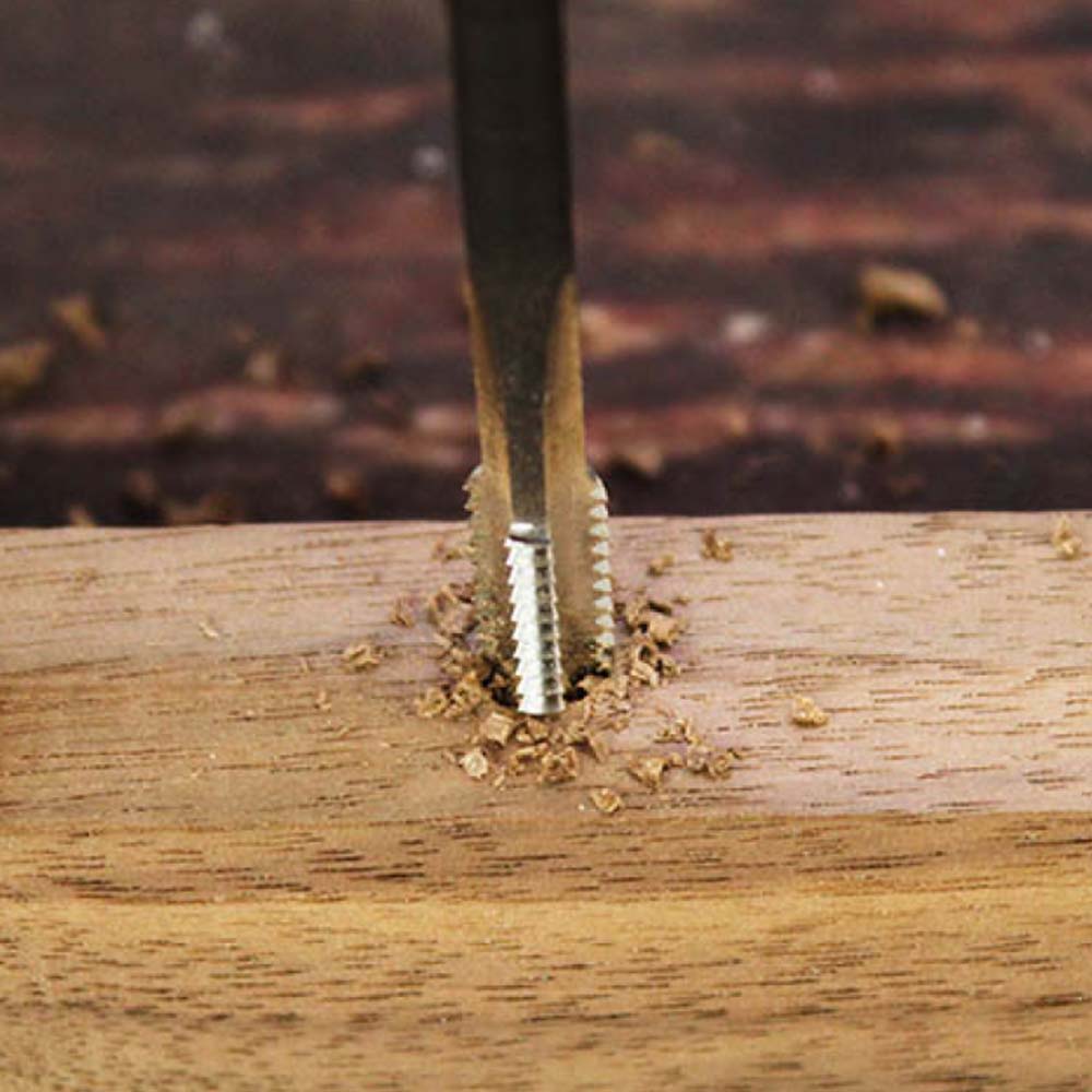 3pcs Wood Thread Taps Set