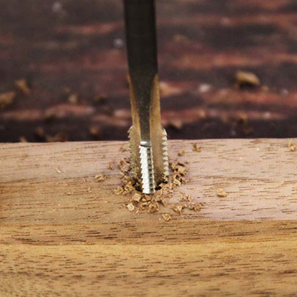 6pcs Wood Thread Taps Set