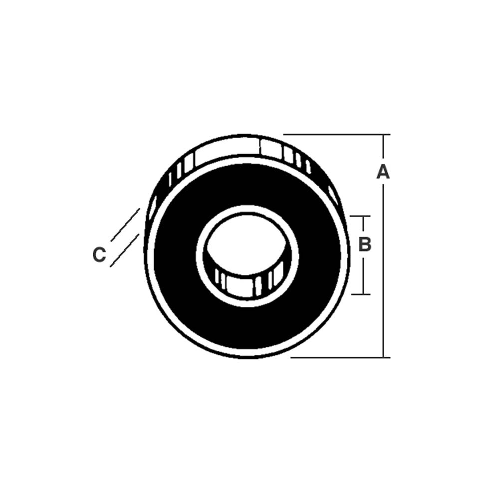 5mm ID x 19mm OD Bearing