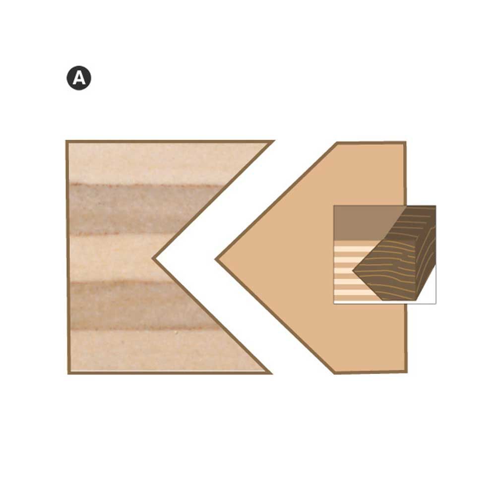 2 Piece V-Groove Set