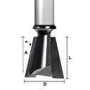 11/16" Dovetail (8 deg.) Bit