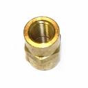 1/4" FPT x 1/4" FPT Brass Female Coupling - 50 Pack Bulk - W03