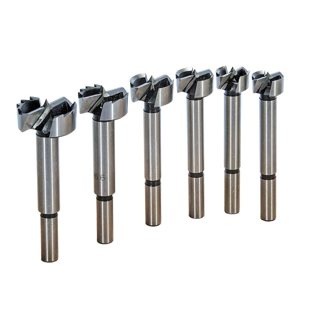 6 pc Forstner Bit Set