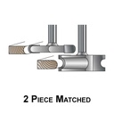 2 pc Flute & Bead Cutters