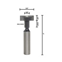 T-Slot Cutter, 1/4"Shank   (I)