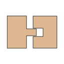 2pc Straight Tongue & Groove Set