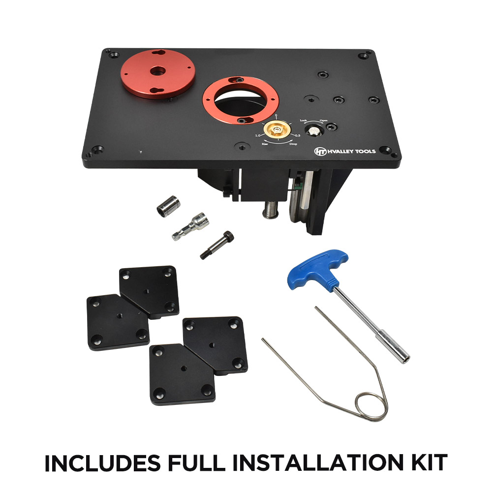 Trim Router Lift for 65mm Routers