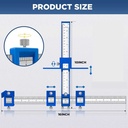 Cabinet Hardware Jig Guide for Handles and Knobs Install