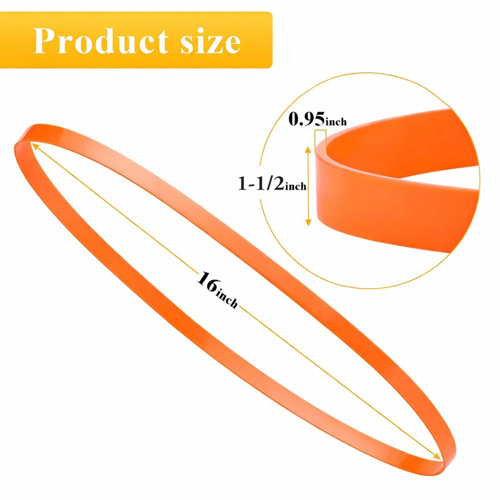 Band Saw Replacement Tire for 16" Wheel (2Piece)