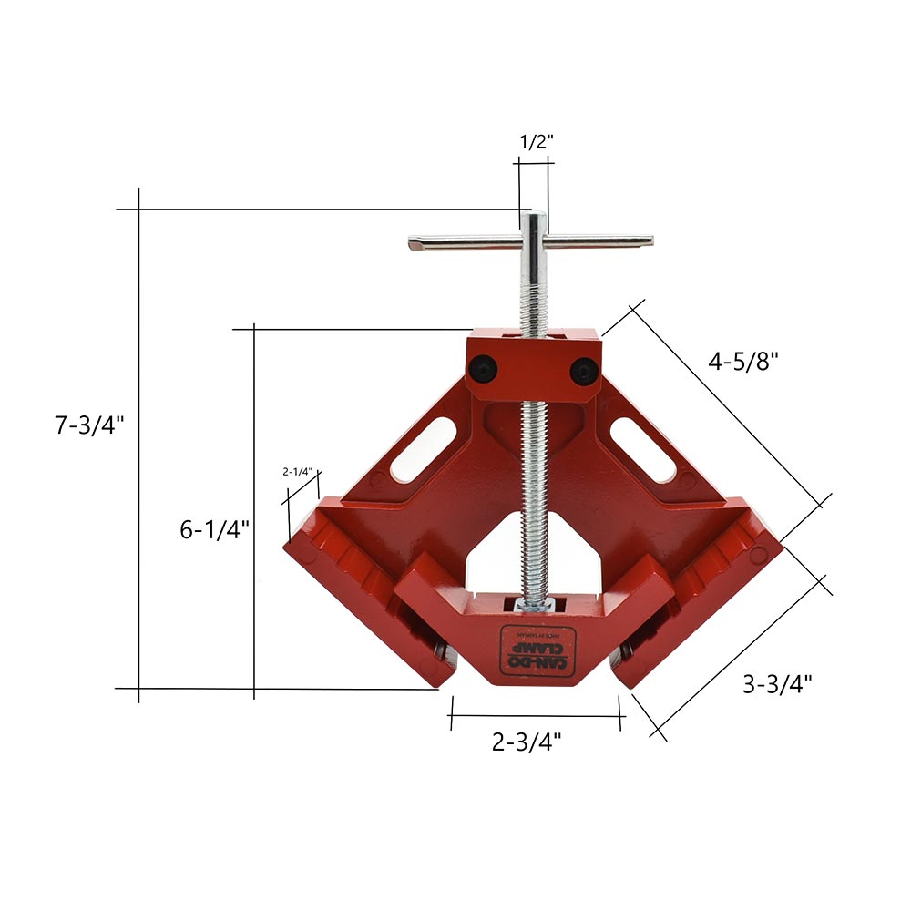 Can-Do Clamp, Red, Printed Box