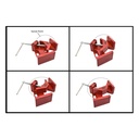 Can-Do Clamp, Red, Printed Box