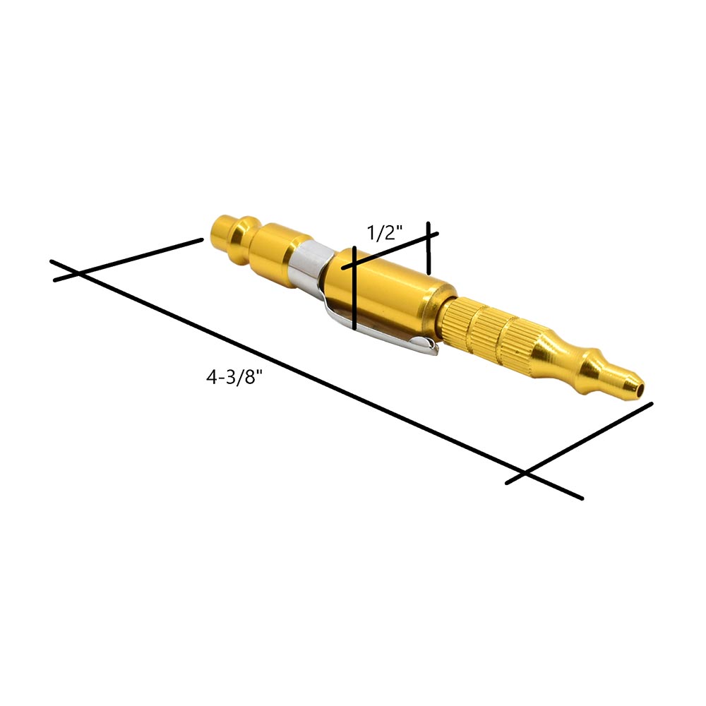 1/4" Adjustable Pencil - Industrial Pocket Blow Gun - Six Display Pack