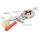 Merle Adjustable Corner Band Clamp with Steel Band (BH 19632) - 23 ft Long Steel Band