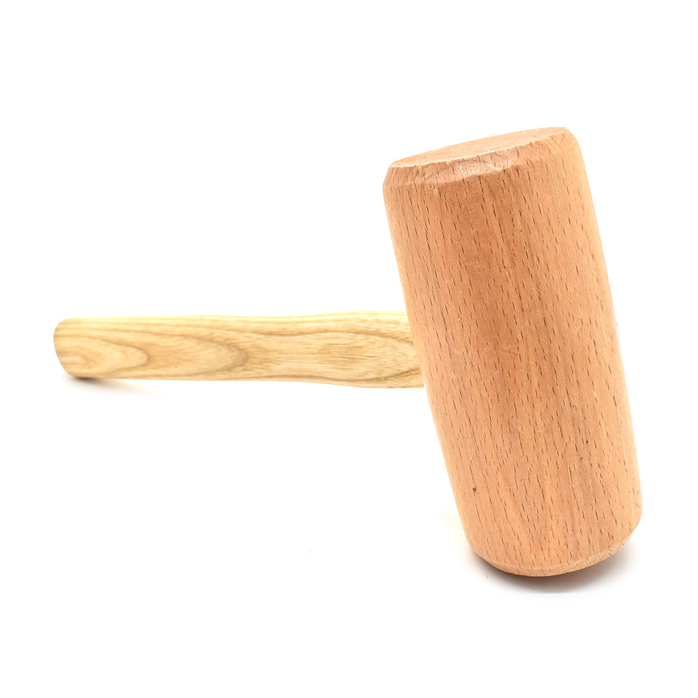 19 Oz Beechwood Woodworking Wooden Mallet