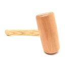 19 Oz Beechwood Woodworking Wooden Mallet