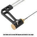 Coping Saw with 15T/18T/24T High Speed Steel Saw Blades - Rosewood Handle