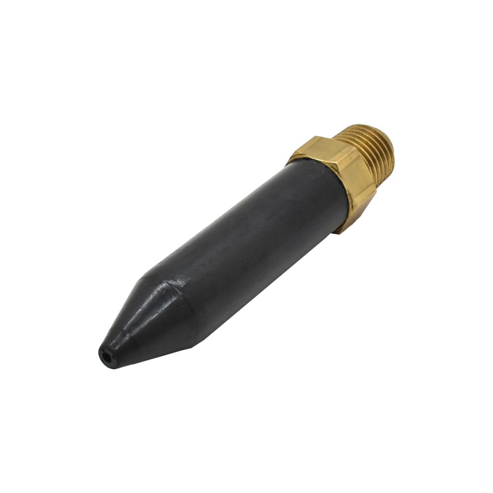 1/4" MPT Straight Tilt Valve - Rubber Tip Blow Gun - 100 Pack Bulk