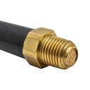 1/4" MPT Straight Tilt Valve - Rubber Tip Blow Gun - 100 Pack Bulk