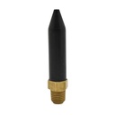 1/4" MPT Straight Tilt Valve - Rubber Tip Blow Gun - 25 Pack Bulk