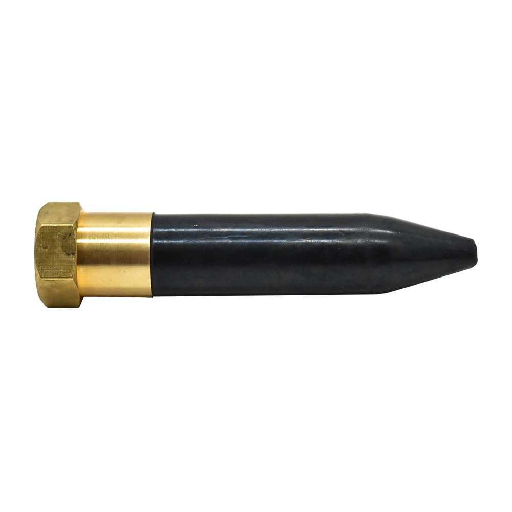 1/4" FPT Straight Tilt Valve - Rubber Tip Blow Gun - 50 Pack Bulk