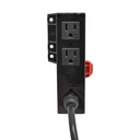 Movable Power Connector, 125V, 15A with 1.6ft long cord 14 AWG (SE5020)