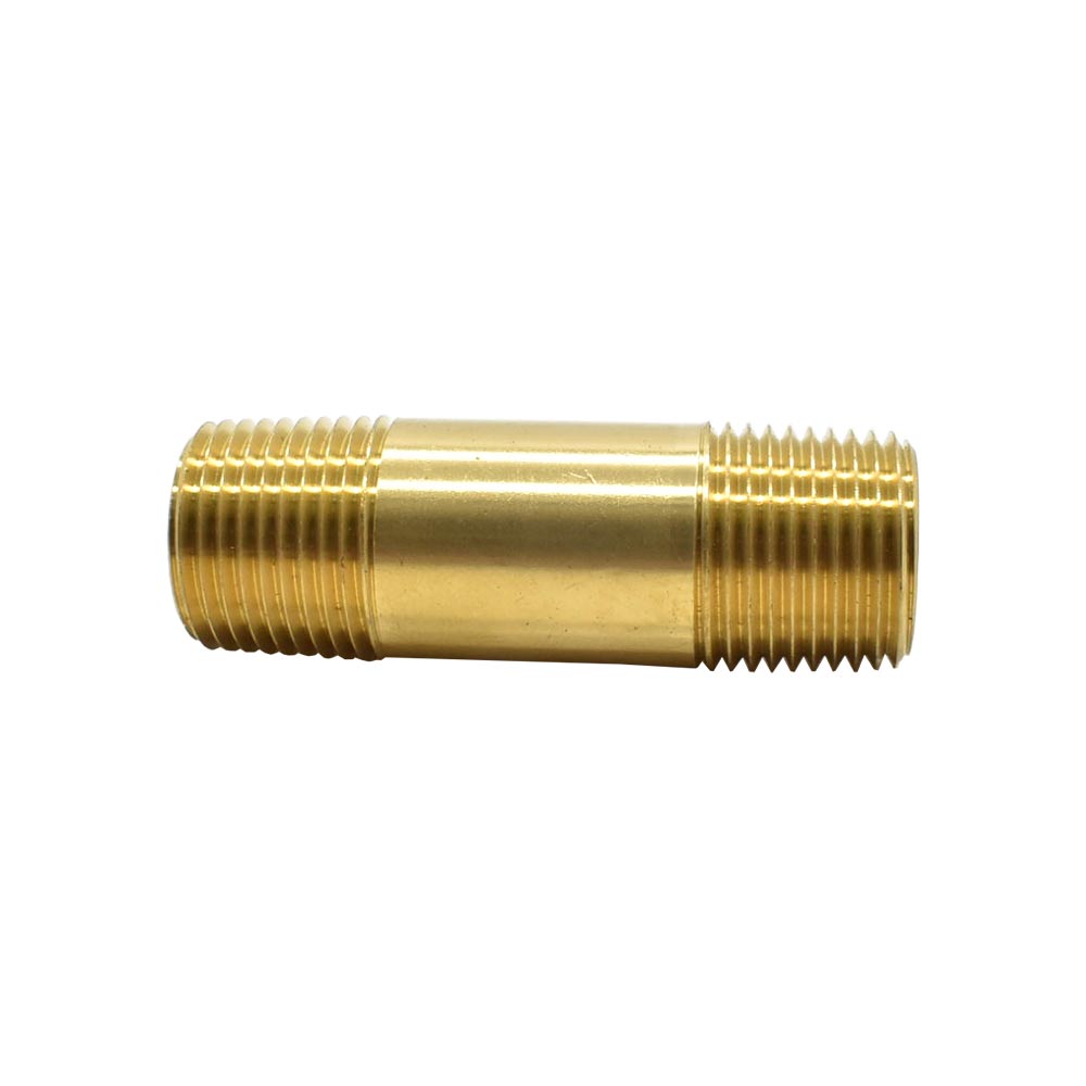 3/8" NPT  Male Nipple - 2" Extension - Single Display Pack