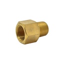 3/8" MPT x 3/8" FPT Brass Hex Bushing - 50 Pack Bulk
