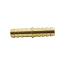 3/8" Brass Hose Barb Splicer - 100 Pack Bulk