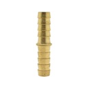 3/8" Brass Hose Barb Splicer - 50 Pack Bulk
