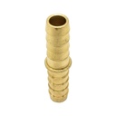 3/8" Brass Hose Barb Splicer - 50 Pack Bulk