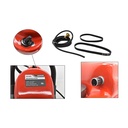 Hardin Hydro Float, variable speed 0-8500 RPM, 110 Volt, 2000 Watt Red Router