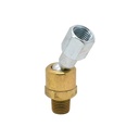 1/4" MPT x 1/4" FPT Brass Fitting - 25 Pack