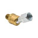 1/4" MPT x 1/4" FPT Brass Fitting - 50 Pack