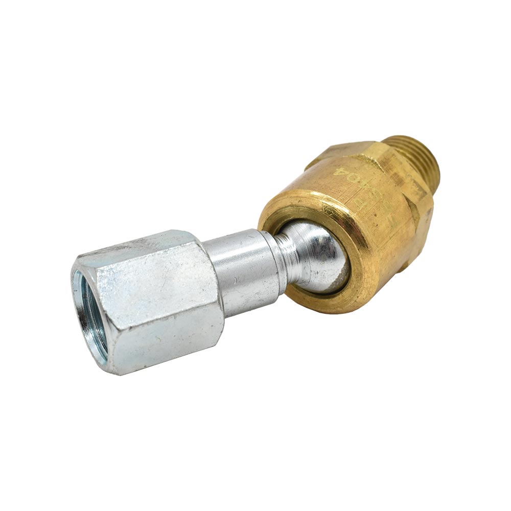 1/4" MPT x 1/4" FPT Brass Fitting - Single Display Pack