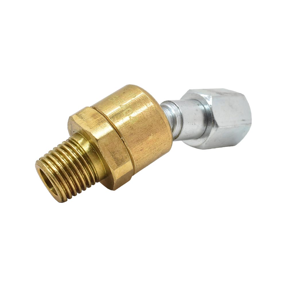 1/4" MPT x 1/4" FPT Brass Fitting - Single Display Pack