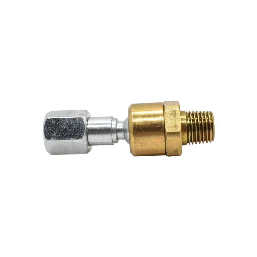 1/4" MPT x 1/4" FPT Brass Fitting - Six Display Pack