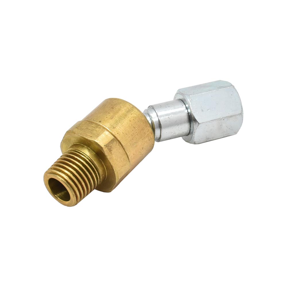 1/4" MPT x 1/4" FPT Brass Fitting - Six Display Pack