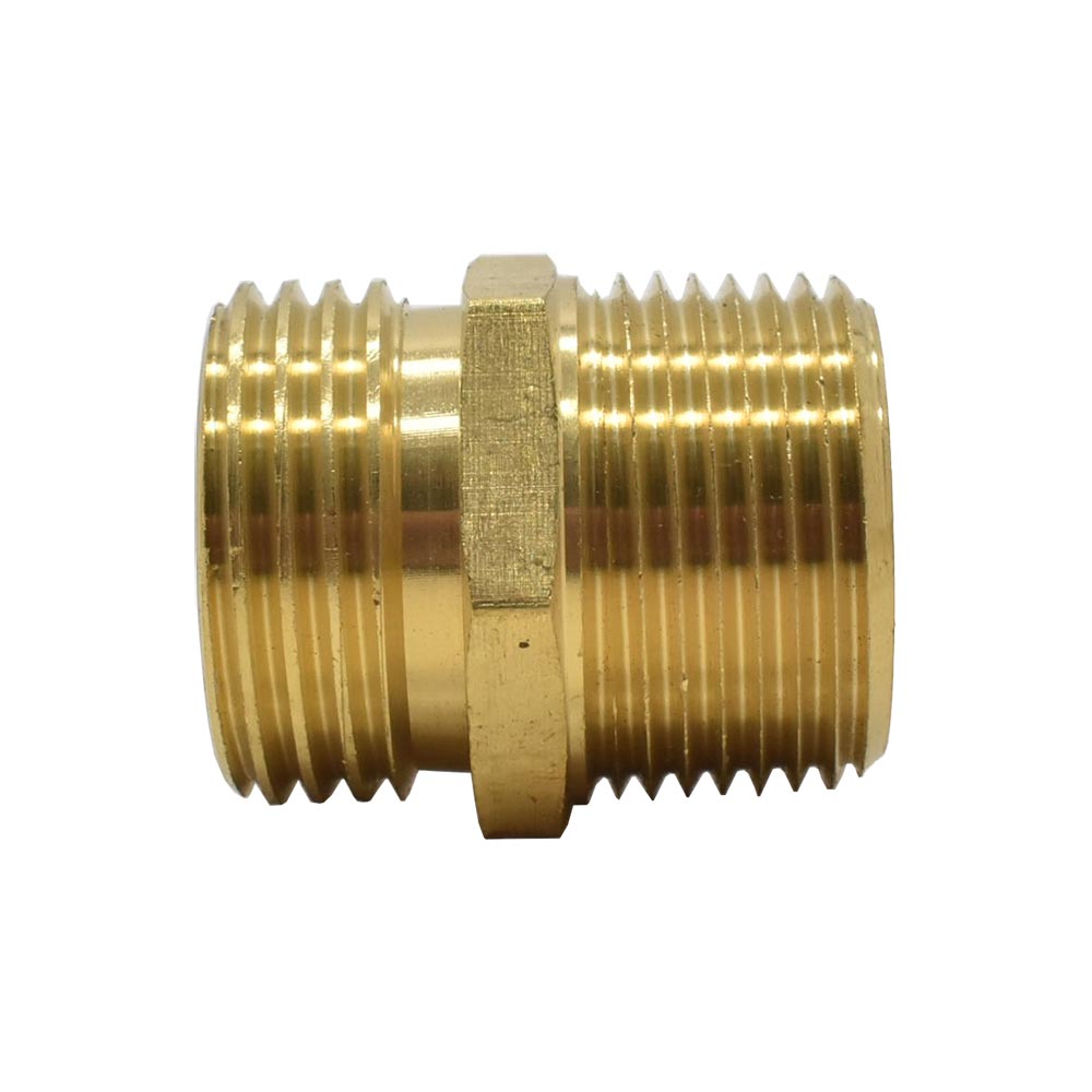 3/4" GHT Male x 3/4" Male NPT  Hose Fitting