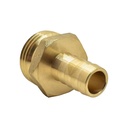 3/4" GHT Male x 1/2" Barb Hose Fitting