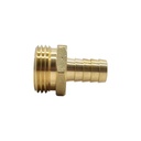 3/4" GHT Male x 1/2" Barb Hose Fitting