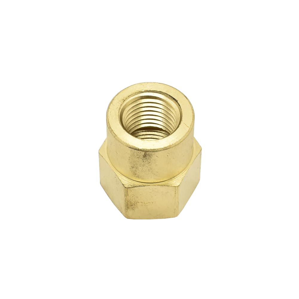 1/4" FPT x 3/8" FPT Brass Female Coupling Reducer - Single Display Pack