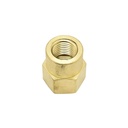 1/4" FPT x 3/8" FPT Brass Female Coupling Reducer - Six Display PackFPC460
