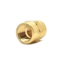 3/8" FPT x 3/8" FPT Brass Female Coupling - Single Display Pack