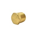 3/8" MPT Brass Hex Plug - Six Display Pack