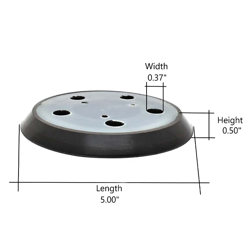 5" Adhesive Sander Pad 5/hole PC OE #13901