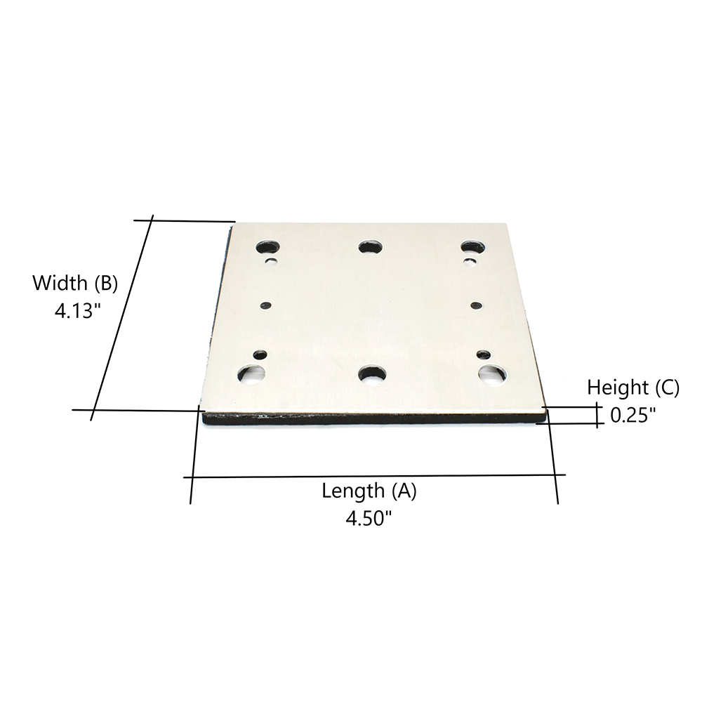 Stick on Square Sanding Pad Makita OE #158324-9
