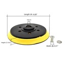 6” Makita Hook and Loop Pad replaces Makita p/n A-91207
